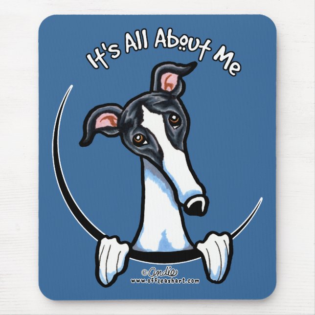 Tapis De Souris IAAM noir blanc (Devant)