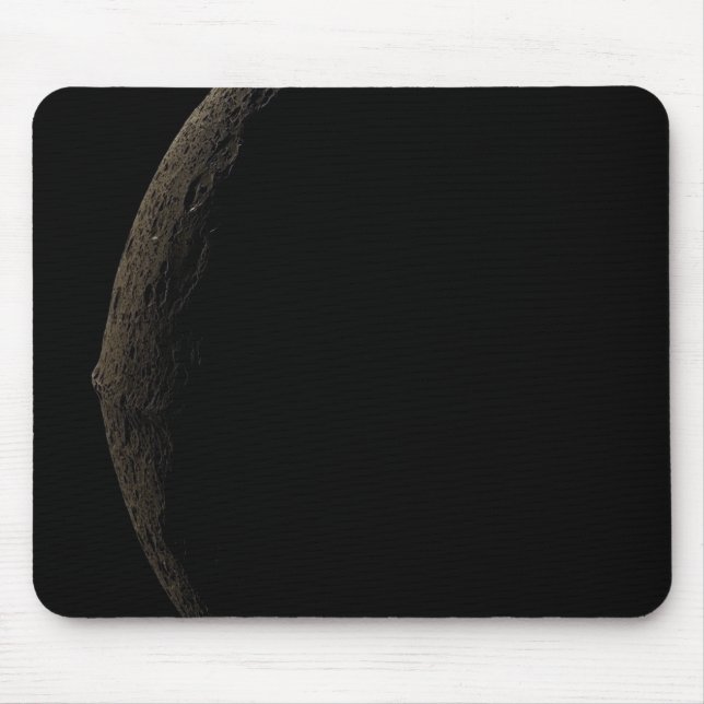 Tapis De Souris Iapetus de la lune de Saturne (Devant)