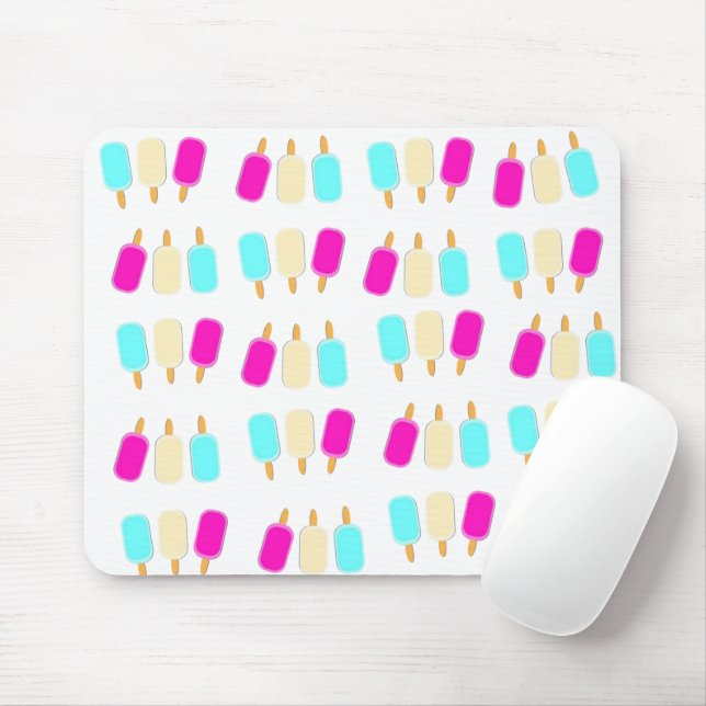 Tapis De Souris Ice Cream  Mouse Pad! Mouse Pad (Avec souris)