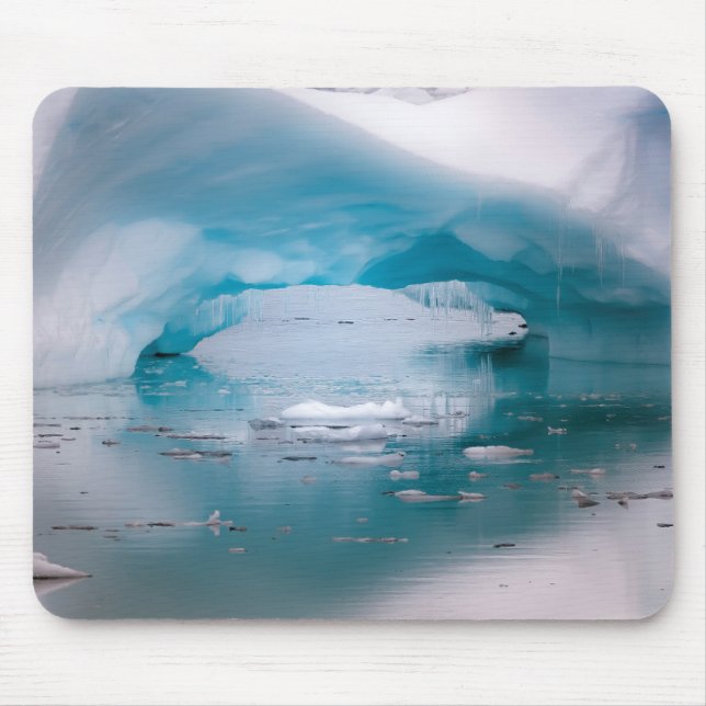 Tapis De Souris Iceberg à arche ouverte | Antarctique (Devant)