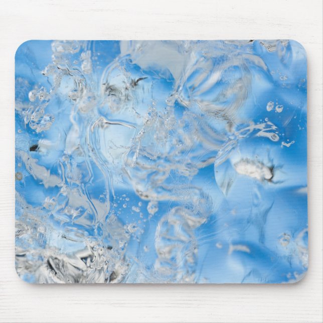 Tapis De Souris Iceberg bleu cool (Devant)