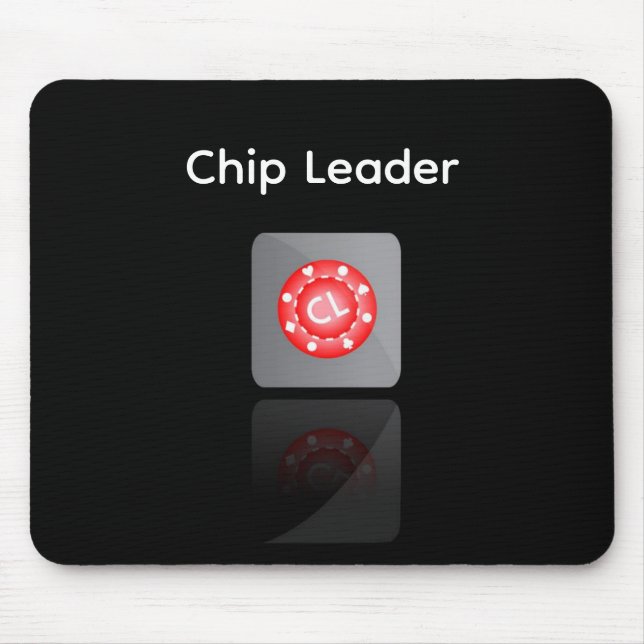 Tapis De Souris Icône de l'application Chip Leader (Devant)