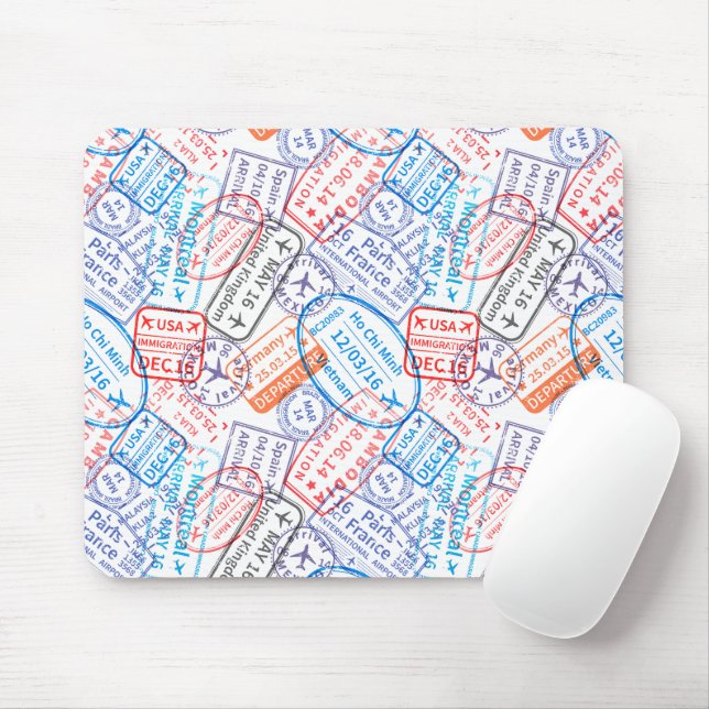 Tapis De Souris Icône de voyage (Avec souris)