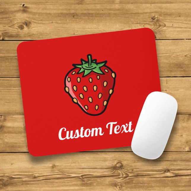 Tapis de souris icône fraise (Créateur téléchargé)