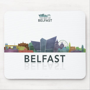 Tapis De Souris Icônes Mousepad de Belfast