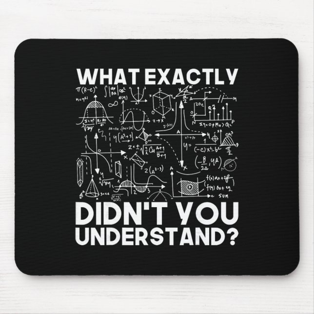 Tapis De Souris Idée cadeau scientifique drôle physicien maths phy (Devant)