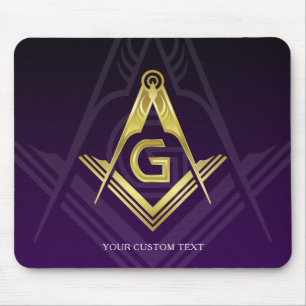 Tapis De Souris Idées cadeaux Freemason uniques   Masonique perso