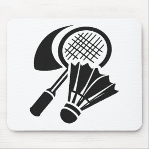 Tapis De Souris Idées de cadeaux de badminton