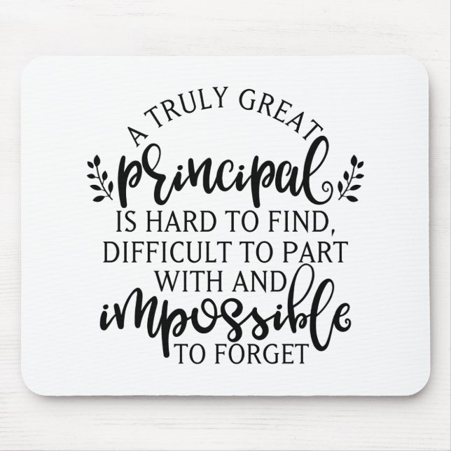 Tapis De Souris Idées principales du jour de reconnaissance (Devant)