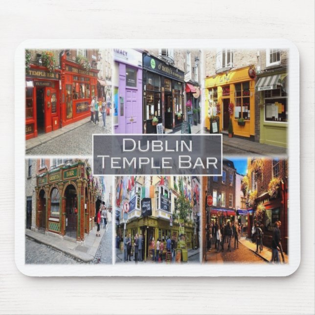 Tapis De Souris IE Ireland - Dublin - Temple Bar Dublin - (Devant)