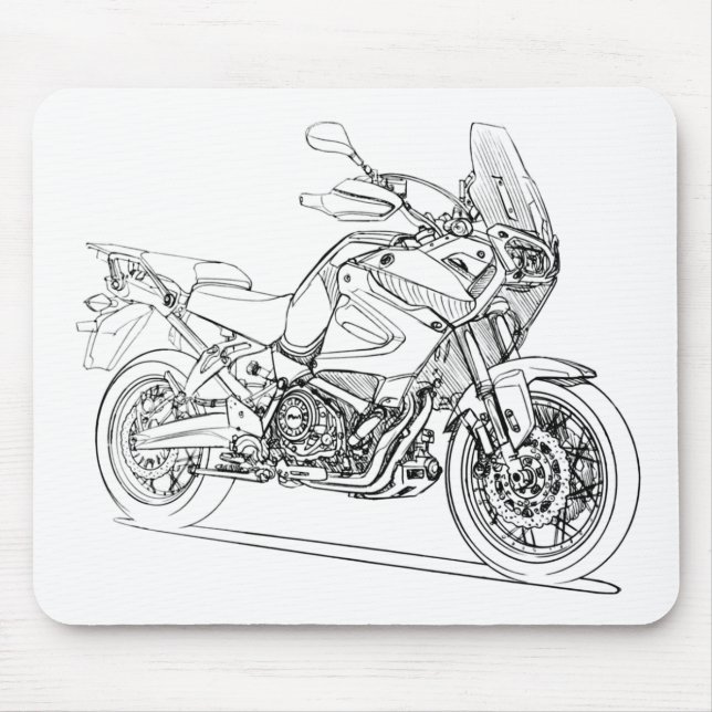Tapis De Souris Igname Tenere superbe 2012 (Devant)