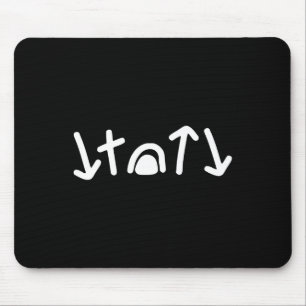 Tapis De Souris Il Est Venu Il Est Mort Le Rose Il A Ascendant Il 