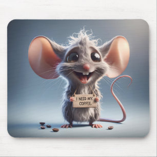 Tapis De Souris Il Me Faut Mon Café