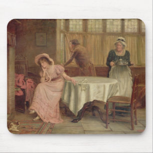 Tapis De Souris "Il viennent ?" (huile sur la toile)