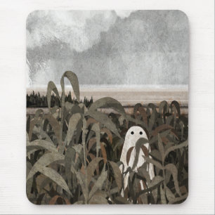 Tapis De Souris Il y a encore un fantôme dans le champ de maïs...