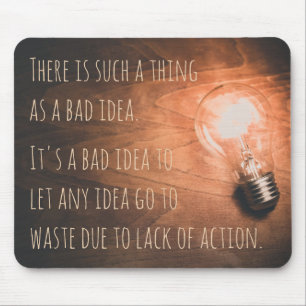 Tapis De Souris Il y a une mauvaise idée