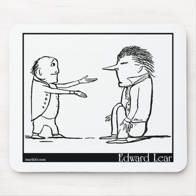 Tapis De Souris Il y avait une personne âgée de Sestri (Devant)