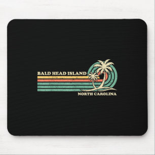 Tapis De Souris Île Bald Head Caroline du Nord Été Vacances Famili