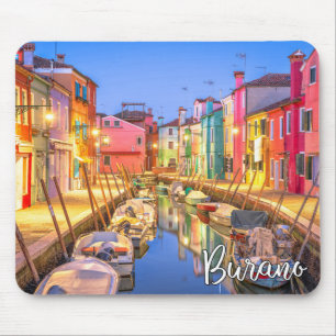 Tapis De Souris Île De Burano, Italie