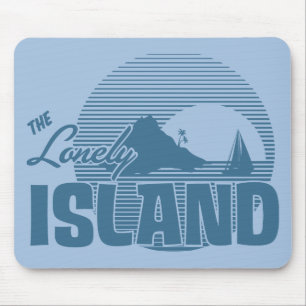 Tapis De Souris Île de Dookie - bleu