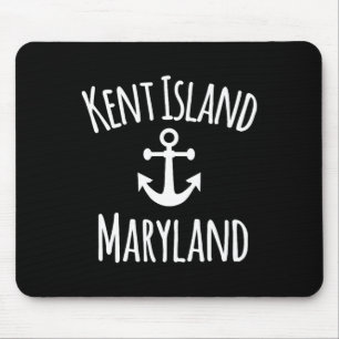 Tapis De Souris Île de Kent Maryland Naution Navale Côtière Voile