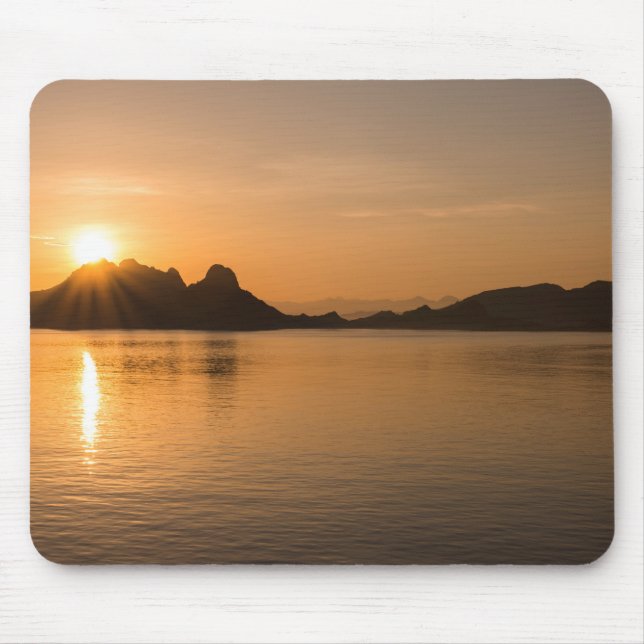 Tapis De Souris Île de Komodo au coucher du soleil (Devant)