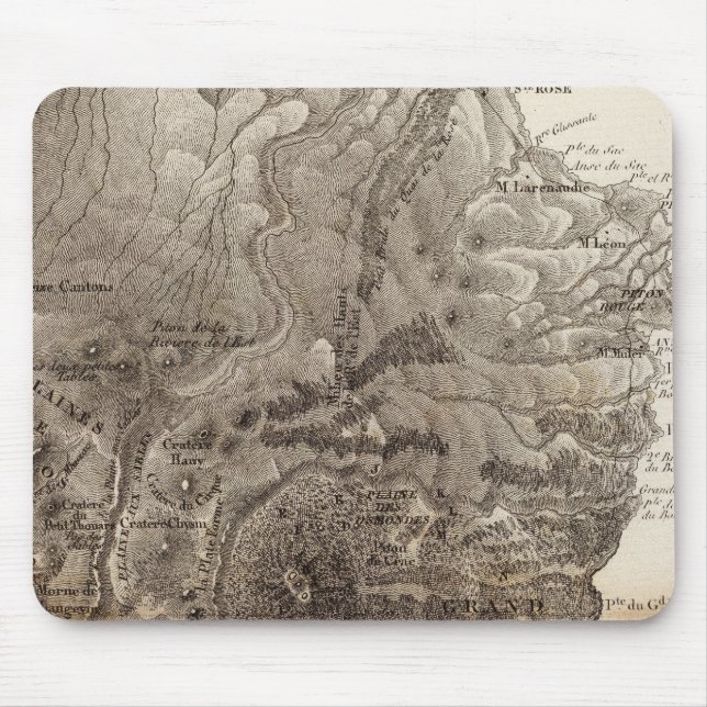 Tapis De Souris Île de Mascareigne (Devant)