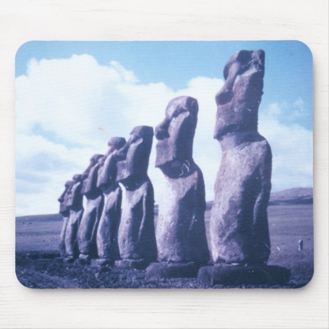 Tapis De Souris Île de Mousepad-Pâques, Chili (Devant)
