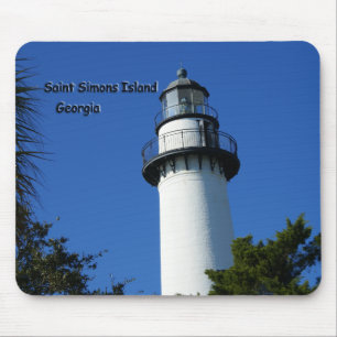 Tapis De Souris Île de Simons de saint