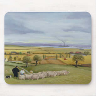 Tapis De Souris Île d'éleveur de moutons de Sheppey