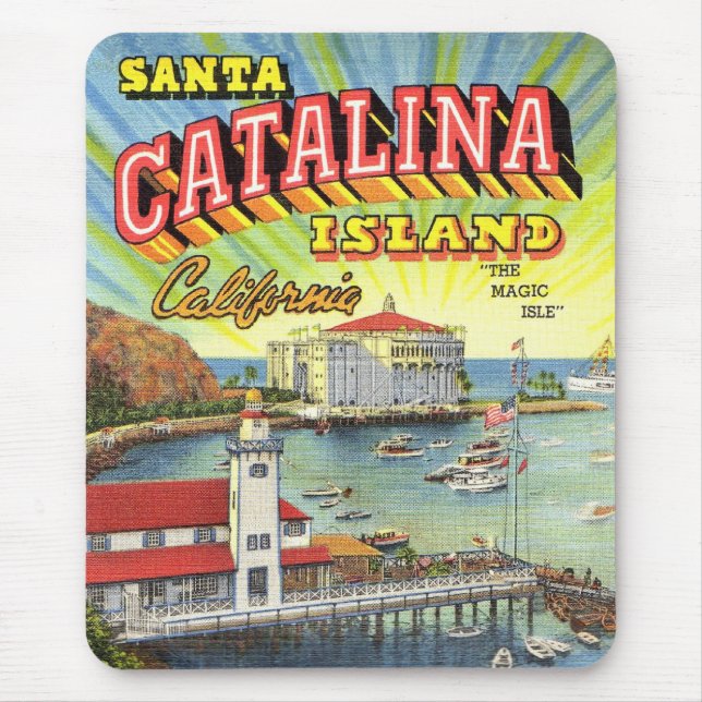 Tapis De Souris Île Mousepad de Catalina (Devant)