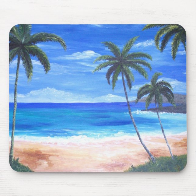 Tapis De Souris Île tropicale (Devant)