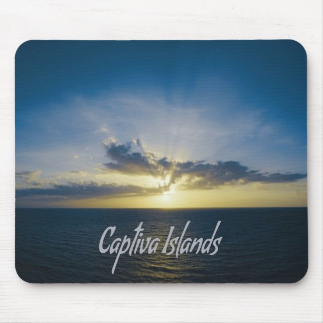 Tapis De Souris Îles Captiva Floride (Devant)