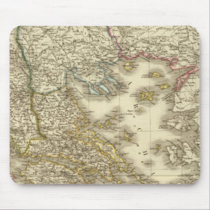 Tapis De Souris Îles grecques modernes, Albanie, Macédoine