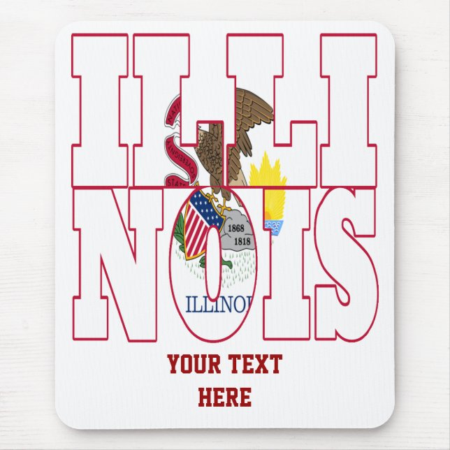 Tapis De Souris Illinois (Devant)