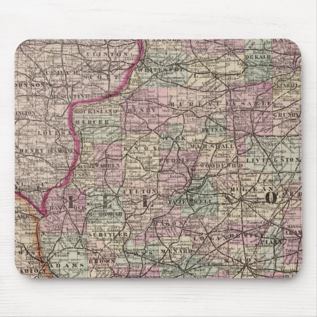 Tapis De Souris Illinois 10 (Devant)