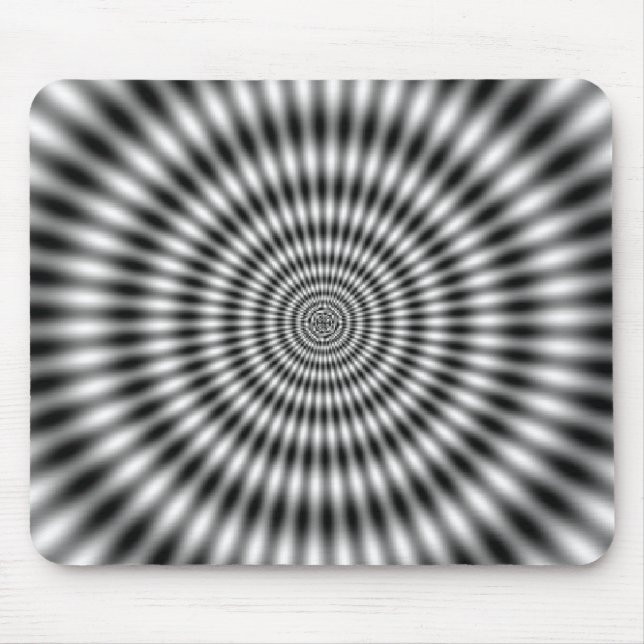 Tapis De Souris Illusion artistique folle (Devant)
