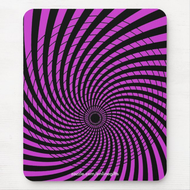 Tapis De Souris ILLUSION OPTIQUE Mousepad (Devant)