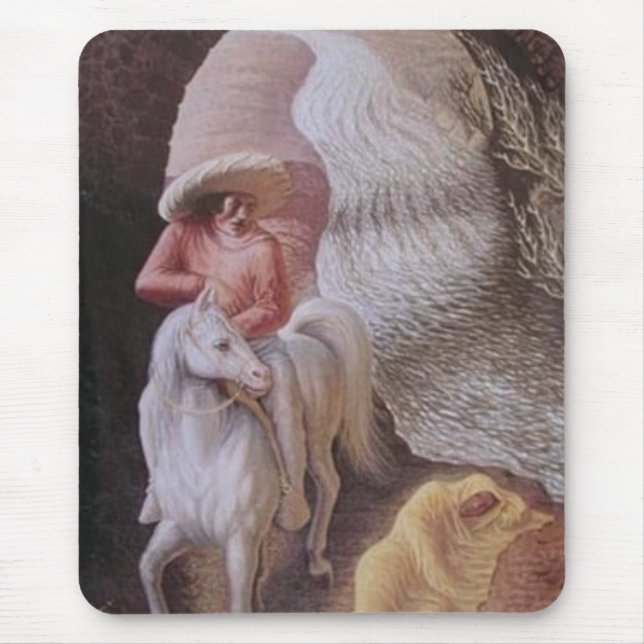 Tapis De Souris Illusions optiques (Devant)