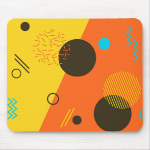 Tapis De Souris Illustration cool, moderne, tendance, urbaine de M