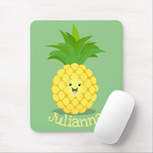 Tapis De Souris Illustration d'ananas mignon