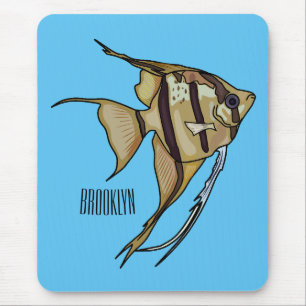 Tapis De Souris Illustration d'angelfish