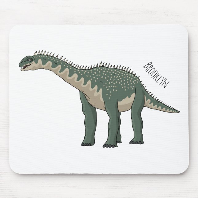 Tapis De Souris Illustration de Barapasaurus (Devant)