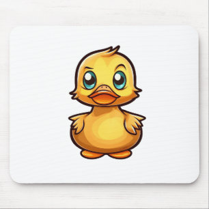 Tapis De Souris Illustration de canard de dessin