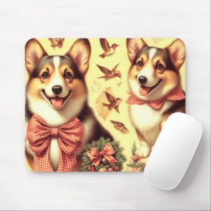 Tapis De Souris Illustration de Corgi Corgi gallois mignon