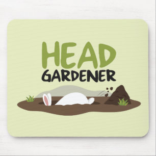 Tapis De Souris Illustration de Head Gardener