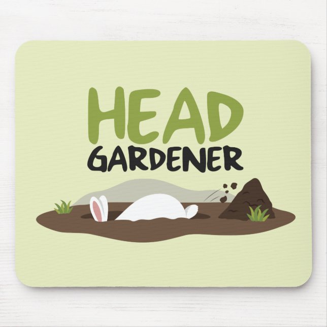 Tapis De Souris Illustration de Head Gardener (Devant)
