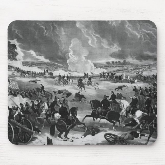 Tapis De Souris Illustration de la bataille de Gettysburg (Devant)