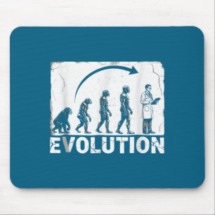 Tapis De Souris Illustration de silhouette médicale de docteur de