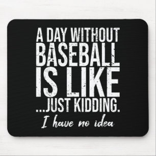 Tapis De Souris Illustration de sport de baseball